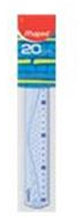 Maped office maped liniaal geometric 20 cm transparant