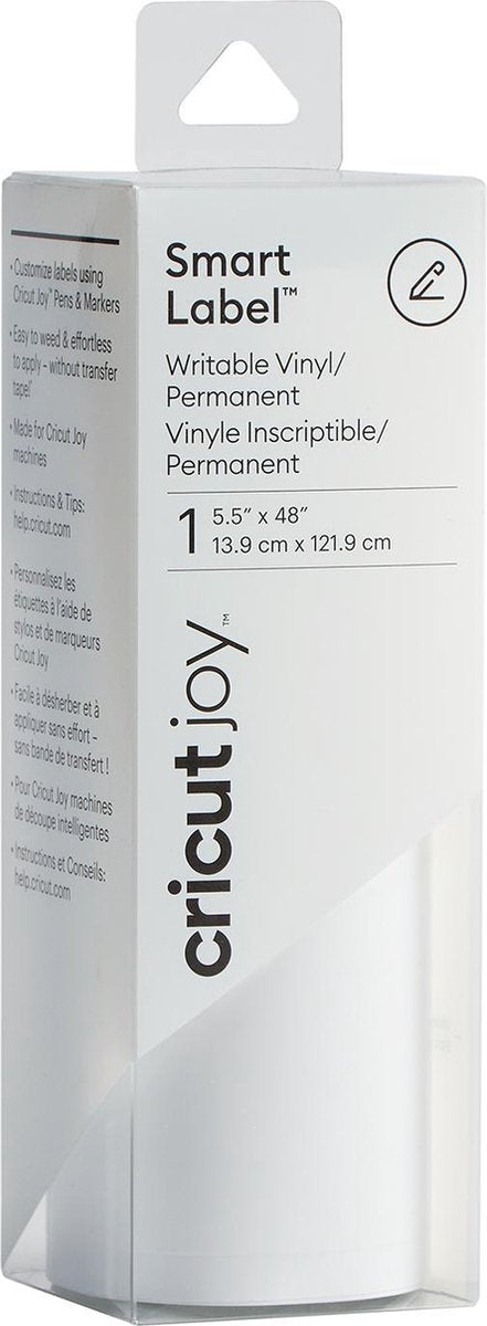 Cricut permanent vinyl folie wit