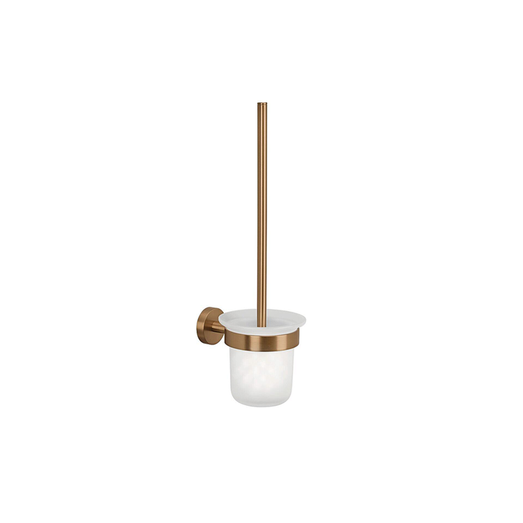 Afbeelding laden in galerijviewer, Tesa 1072312 - moon brons toiletborstel | 2 stuks
