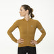 Solid fietsshirt lange mouwen performance armagnac dames