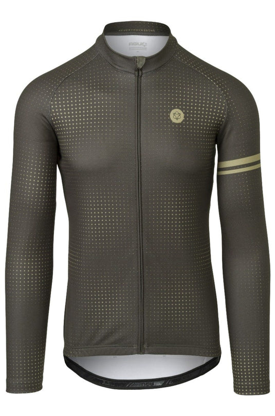 Pixel fietsshirt lange mouwen essential heren