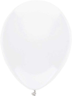 Haza ballonnen wit 30cm zakje 10stuks