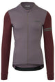 Colorblock fietsshirt lange mouwen performance heren