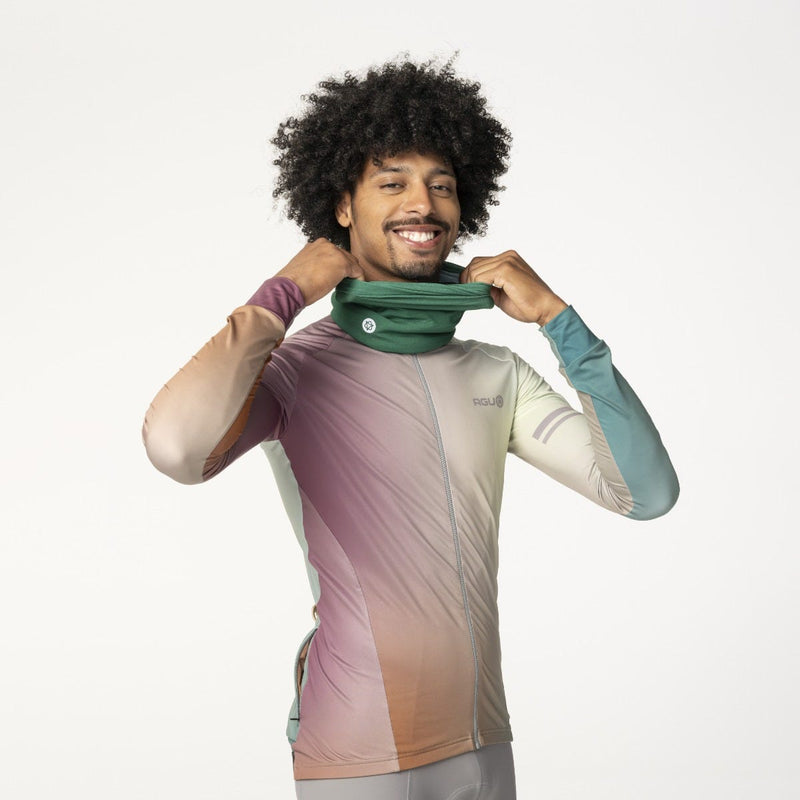 Laden Sie das Bild in Galerie -Viewer, Gradient fietsshirt lange mouwen performance heren
