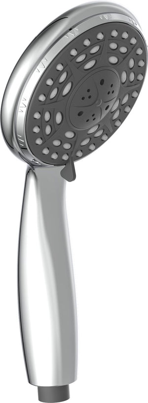 Schütte bari handdouche - douchekop ø 9,5 cm - 3 standen - chroom