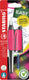 Stabilo easybuddy neon - ergonomische vulpen - roze - standaard m punt voor rechtshandigen