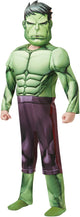 Rubies luxe hulk™ animatieserie kostuum voor jongens - verkleedkleding - carnavalskleding