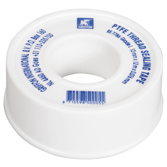 Griffon 1035009 - grif.ptfe tape 12mx12mm | 3 stuks