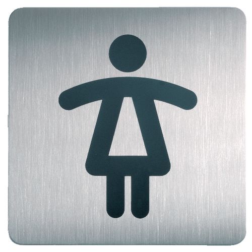 Pic togram damestoilet durable zelfklevend