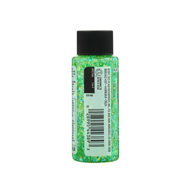 Folkart • glitterific acrylic paint neon lime 59ml