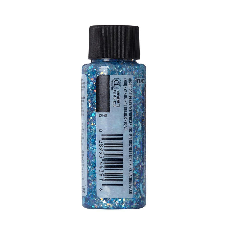 Load image into Gallery viewer, Folkart • glitterific acrylic paint neon berry 59ml
