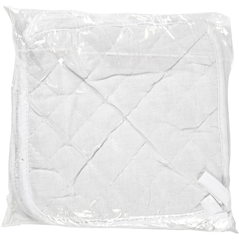 Afbeelding laden in galerijviewer, Creativ company https: www.cchobby.nl pannenlappen-afm-20x20-cm-145-gr-wit-4-stuk-1-doos
