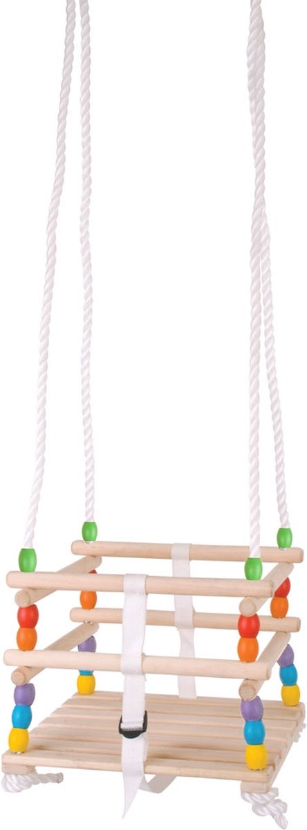 Big jigs houten peuterschommel - bigjigs - schommel hout