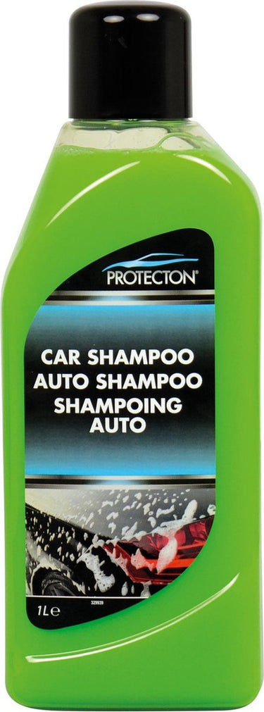 Protecton autoshampoo - reinigt grondig, snel en veilig - verwijdert vuil, vet aanslag - voor alle soorten lak - herstelt de glans – 1 liter