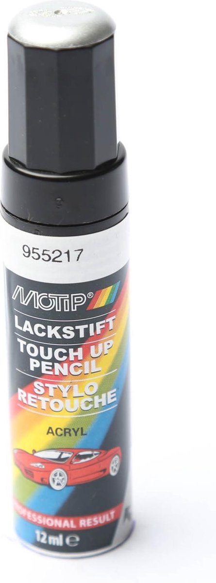 ギャラリービューアに画像をロードする, Motip 955217 - auto lakstift - zilver metallic - 12 ml
