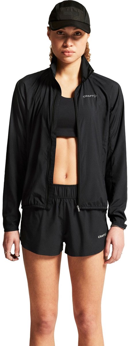 Craft core essence wind jacket dames - zwart | maat: s