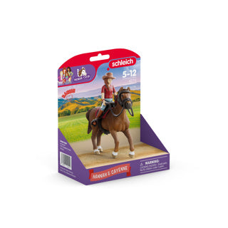 Afbeelding laden in galerijviewer, Schleich horse club hannah cayenne 42711
