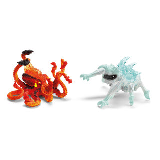 Load image into Gallery viewer, Schleich 70826 ice bug vs. fire kraken
