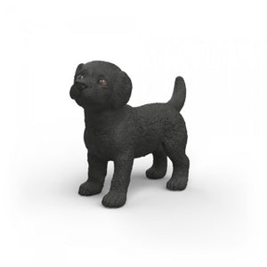 Schleich farm world zwarte labrador retriever pup 14922
