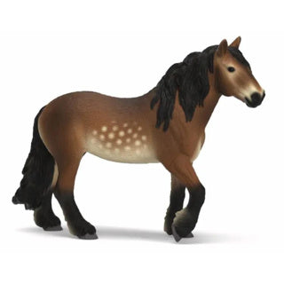 Schleich paardenspeelgoed noord-zweeds koudbloed merrie figuur.