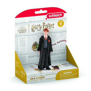 Load image into Gallery viewer, Schleich Harry Potter Ron Wemel en Schurfie

