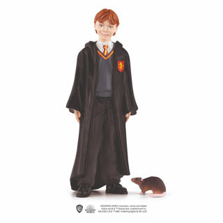 Schleich Harry Potter Ron Wemel en Schurfie