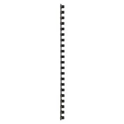 Bindruggen gbc plastic a4 10mm zwart 65vel