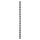 Bindruggen gbc plastic a4 10mm zwart 65vel