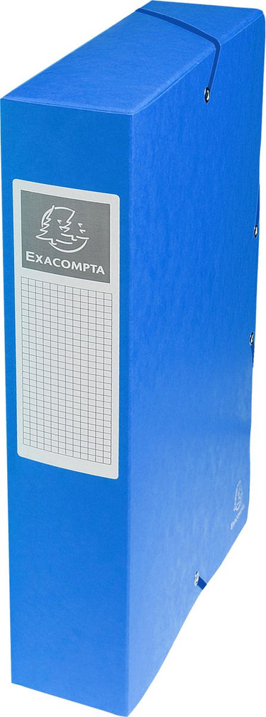 Exacompta 8x klasseerdoos glanskarton rug 60mm - a4 - geassorteerd - 50600e