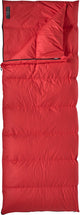 Lowland outdoor donzen slaapzak - companion economy - 210x80 cm - rood