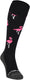 Brabo bc8460b socks flamingo black pink unisex sportsokken - black pink