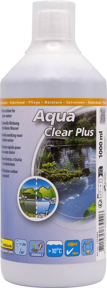 Ubbink - vijverwaterbehandelingsmiddel - aqua clear plus 1000ml - wateronderhoud