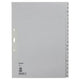 Tabbladen leitz grijs a t m z 20 tabs a4