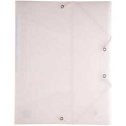 3-flap mappen exacompta a4 gevlamd karton transparant