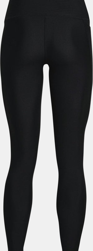 Under armour tech hirise legging-blk dames sportbroek - zwart - wit