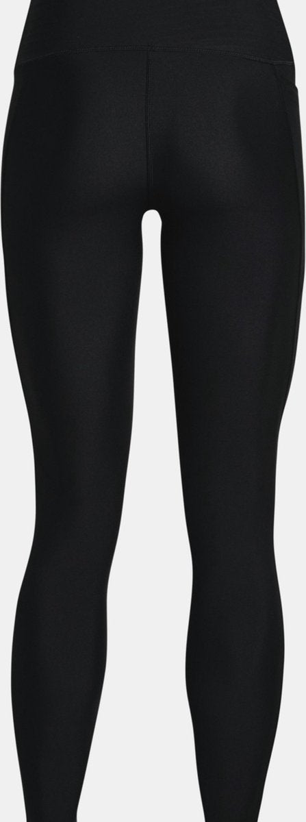 Under armour tech hirise legging-blk dames sportbroek - zwart - wit