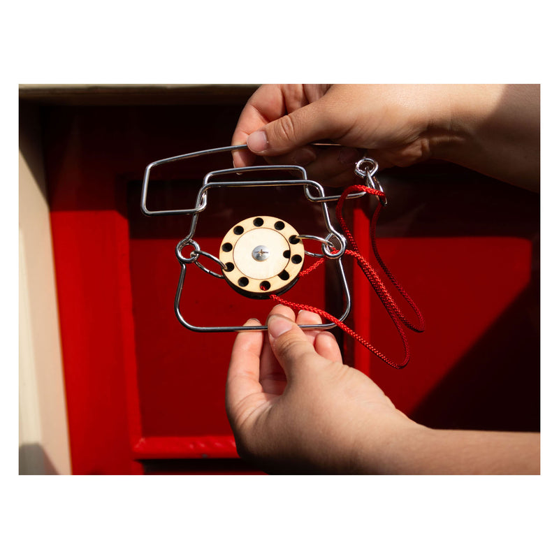 Load image into Gallery viewer, Recent toys metal telephone breinpuzzel
