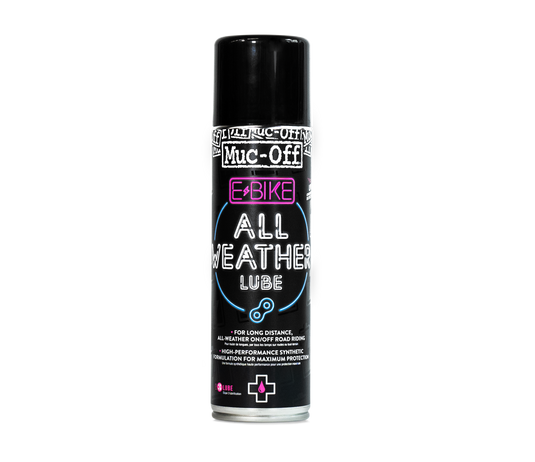 Muc-off kettingolie e-bike all weather chain lube spuitbus 250ml
