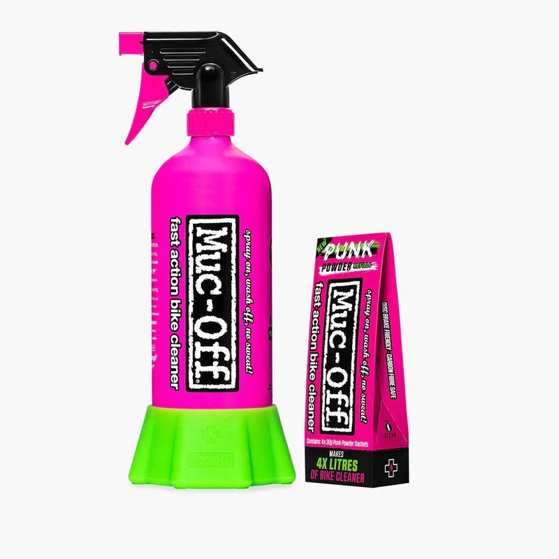 Afbeelding laden in galerijviewer, Muc-off punk powder cleaner 4 pack + bottle for life
