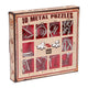 Eureka breinpuzzelset rood, 10st.