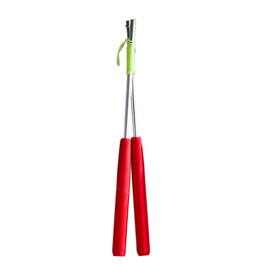 Eureka aluminium diabolo stokken - rood