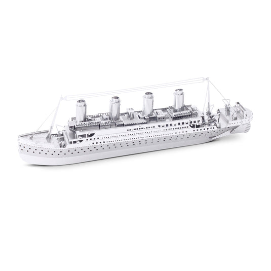 Eureka metal earth titanic ship zilver editie
