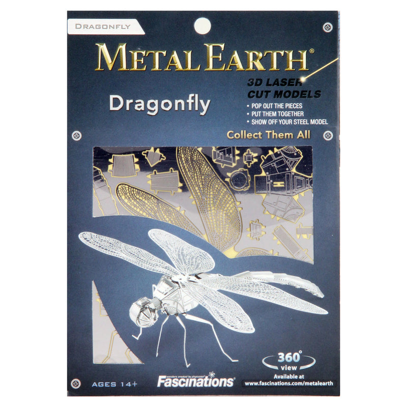 Load image into Gallery viewer, Eureka metal earth dragonfly
