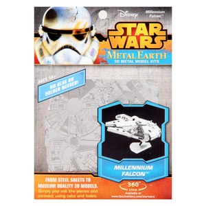 Eureka metal earth star wars millennium falcon