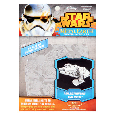 Eureka metal earth star wars millennium falcon