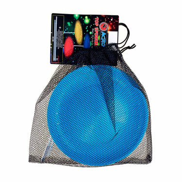 Eureka acrobat balanceerbord met stok - lichtblauw