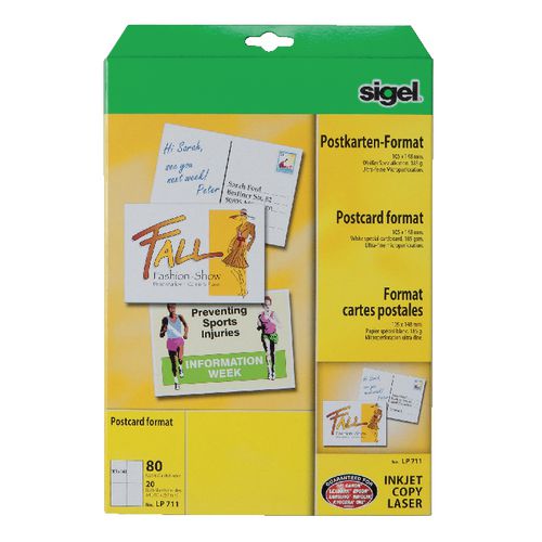 Postkaarten sigel pc lp711 105x148mm a6