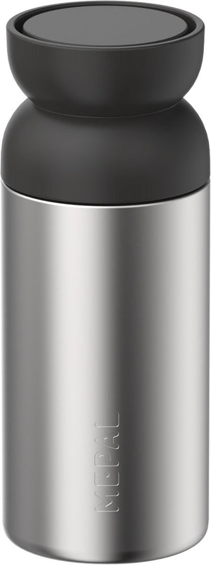 Mepal isoleer koffiebeker ellipse - 350 ml - houdt dranken 4 uur warm en 6 uur koud - koffiebekers to go - vaatwasmachinebestendig - nordic black