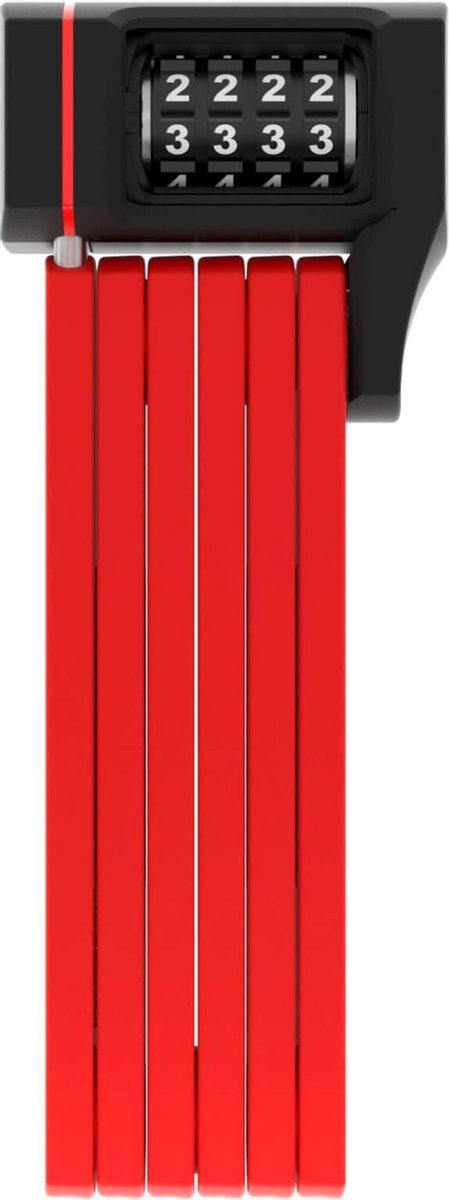 Afbeelding laden in galerijviewer, Abus Bordo uGrip 5700 - Rood, 80cm
