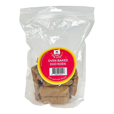 Load image into Gallery viewer, Dog treatz oven baked duo koek
